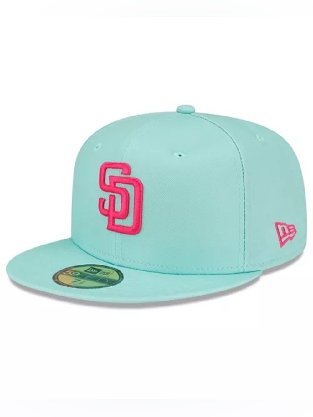 NWT San Diego Padres New Era City Connect Mint Green Pink Baseball Hat Cap MLB